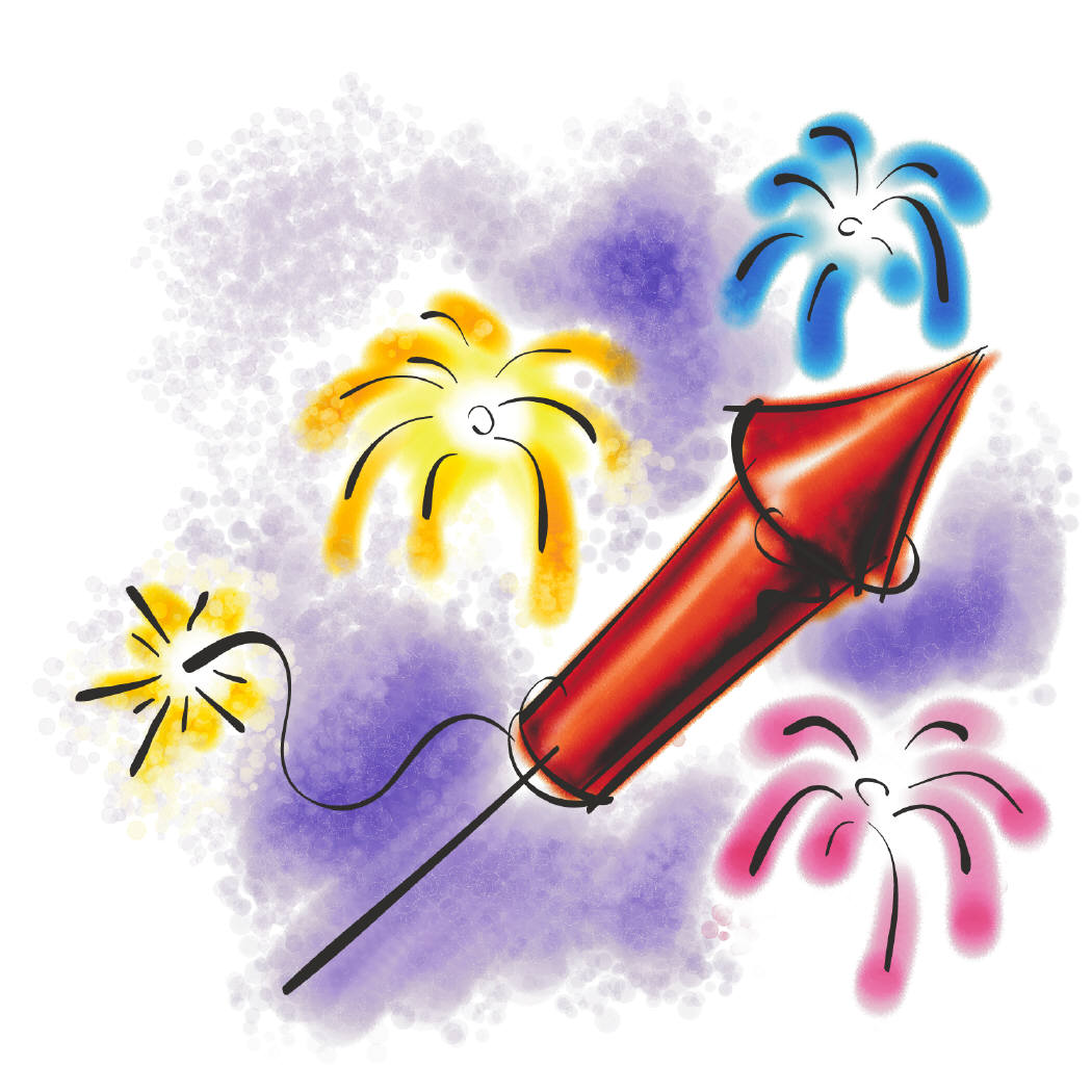 July Clipart   Animated Gifs Exploding Fireworks Funny Firecrackers