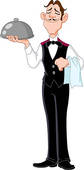 Butler   Clipart Graphic
