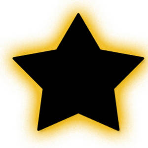 Description  This Free Clipart Picture Shows A Glowing Black Star  The