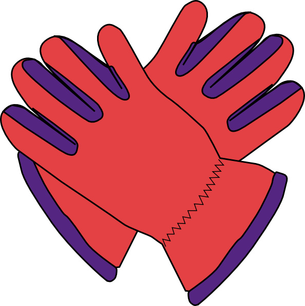 Gloves Clip Art At Clker Com   Vector Clip Art Online Royalty Free
