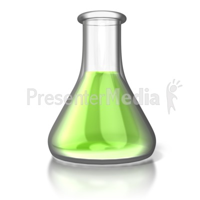 Single Chemistry Flask   Science And Technology   Great Clipart For