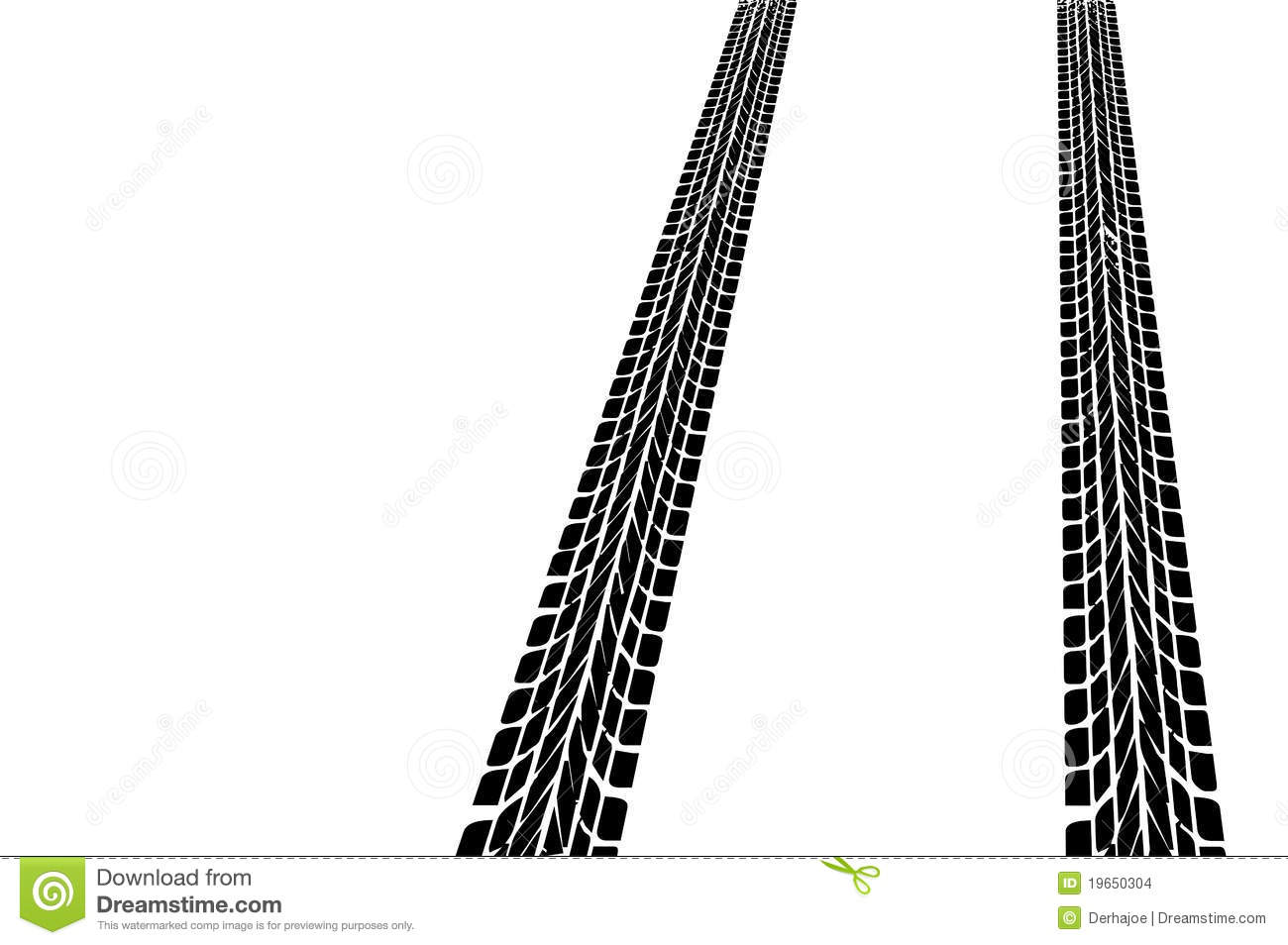 Tire Tread Marks Clipart Car Tires Stock Images