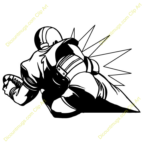 Mean Football Player Clipart   Clipart Panda   Free Clipart Images