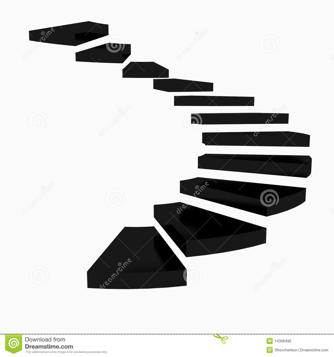 Spiral Staircase Royalty Free Stock Photo   Image  14308495