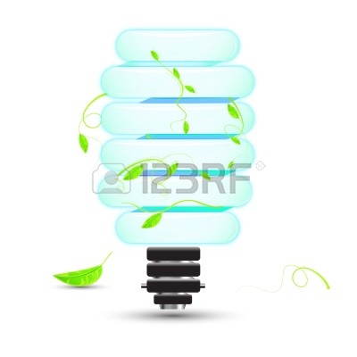 Natural Cfl On   Clipart