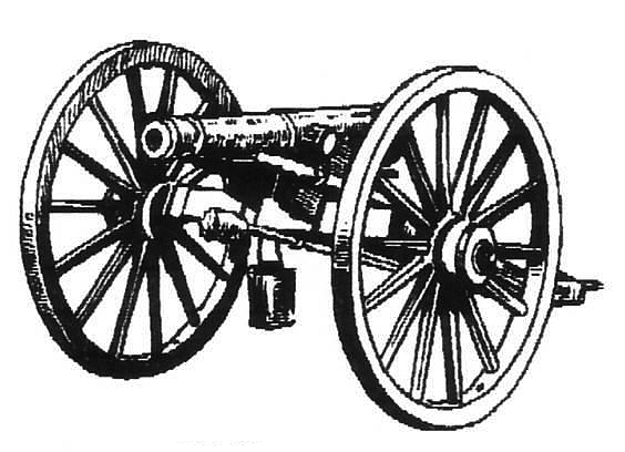 Civil War Cannon Clipart