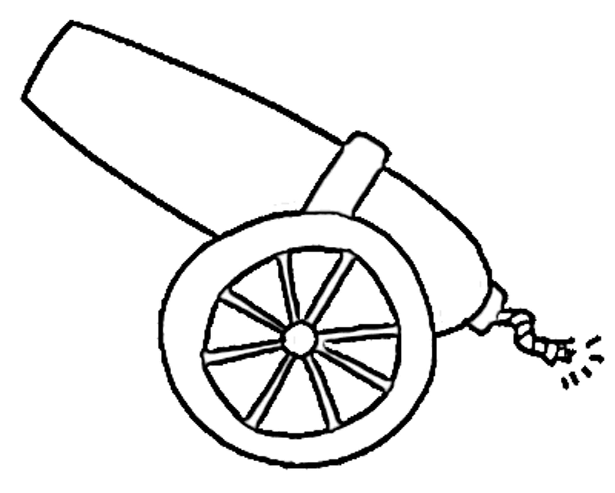 Picture Of Cannon   Clipart Best