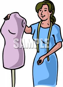 Tailor Clipart A Tailor With A Mannequin 110822 145270 015009 Jpg