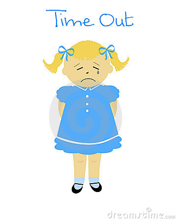 Child In Time Out Clip Art Naughty Girl 18701503 Jpg