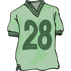 Shirt   Jersey 1 Clipart Cliparts Of Shirt   Jersey 1 Free Download