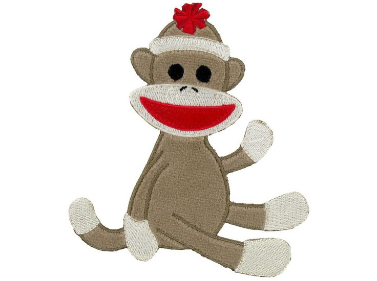 Sock Monkey Clip Art   Creations Of Grace Brown Plush Sock Monkey
