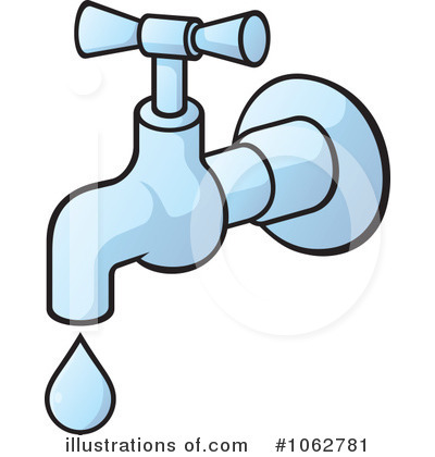 Faucet Clipart  1062781   Illustration By Any Vector