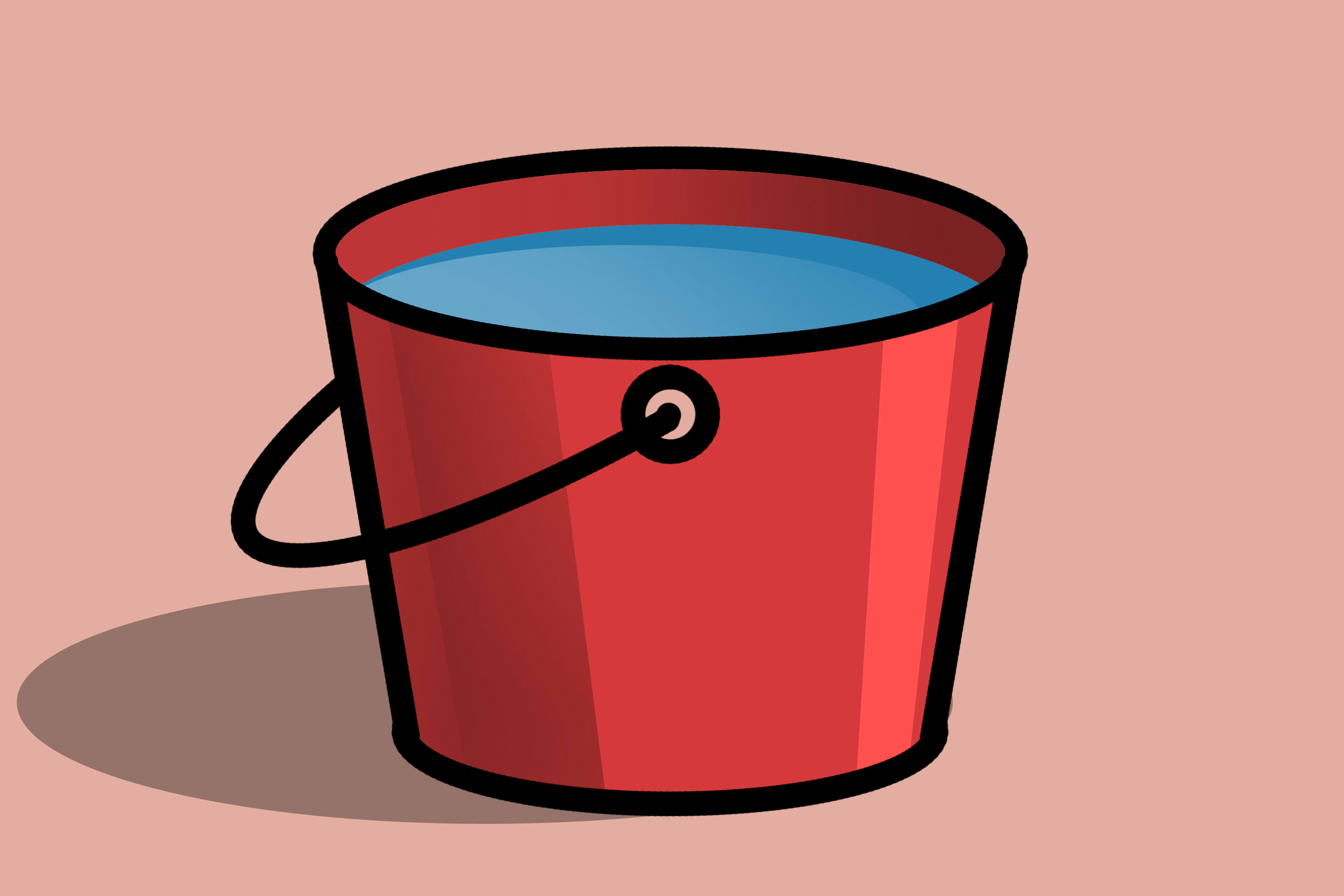 How To Draw A Bucket  7 Steps  With Pictures    Wikihow