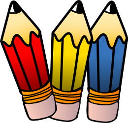 Pencils Three Clipart