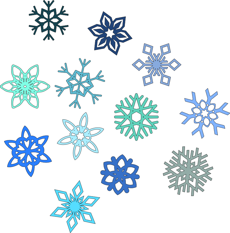 Snowflakes By Spacefem   6 Pointed Snowflakes