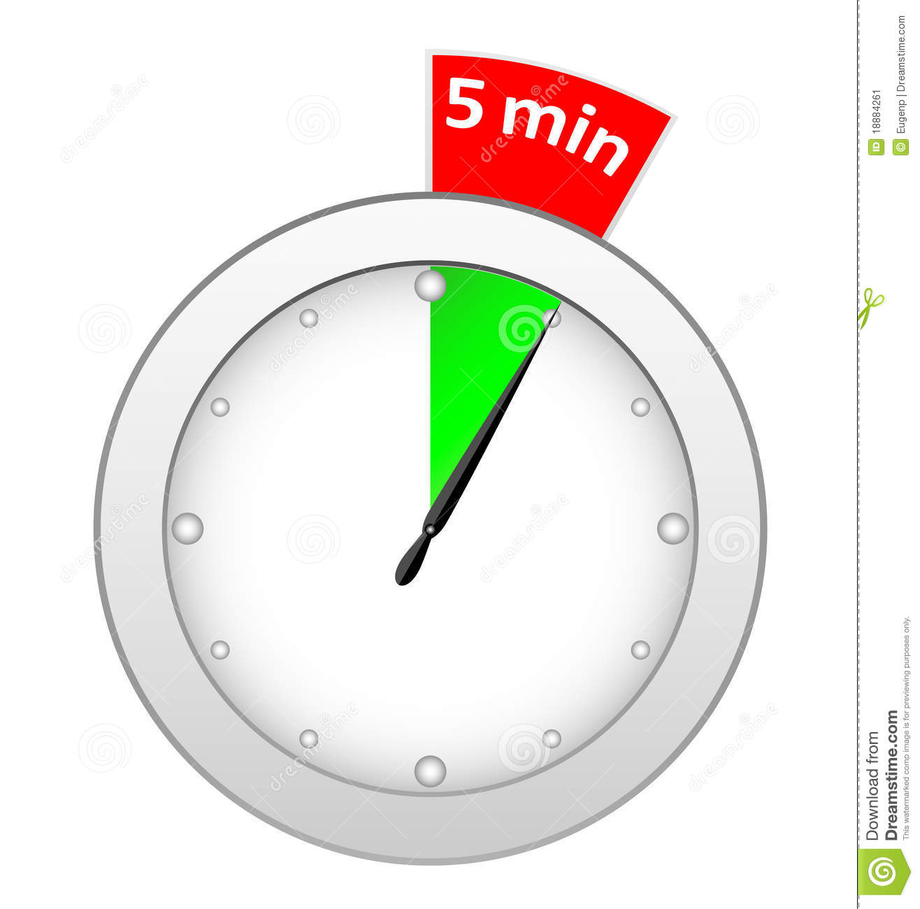 Timer Clipart Timer 5 Minutes