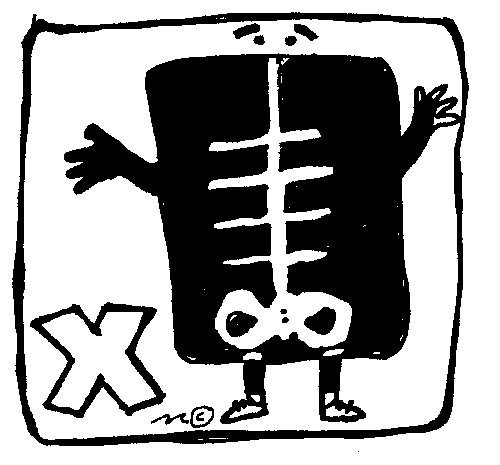 With X Ray   Clip Art Gallery