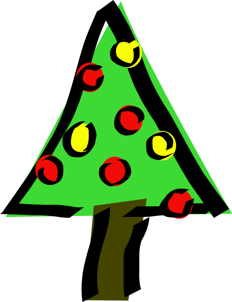 Free Vector Christmas Tree Clip Art 115599 Christmas Tree Clip Art