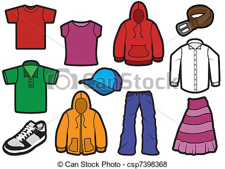 Fall Clothing Clipart