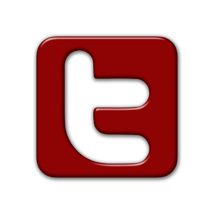 Twitter Icon Image Red Twitter Icon Twitter Logo