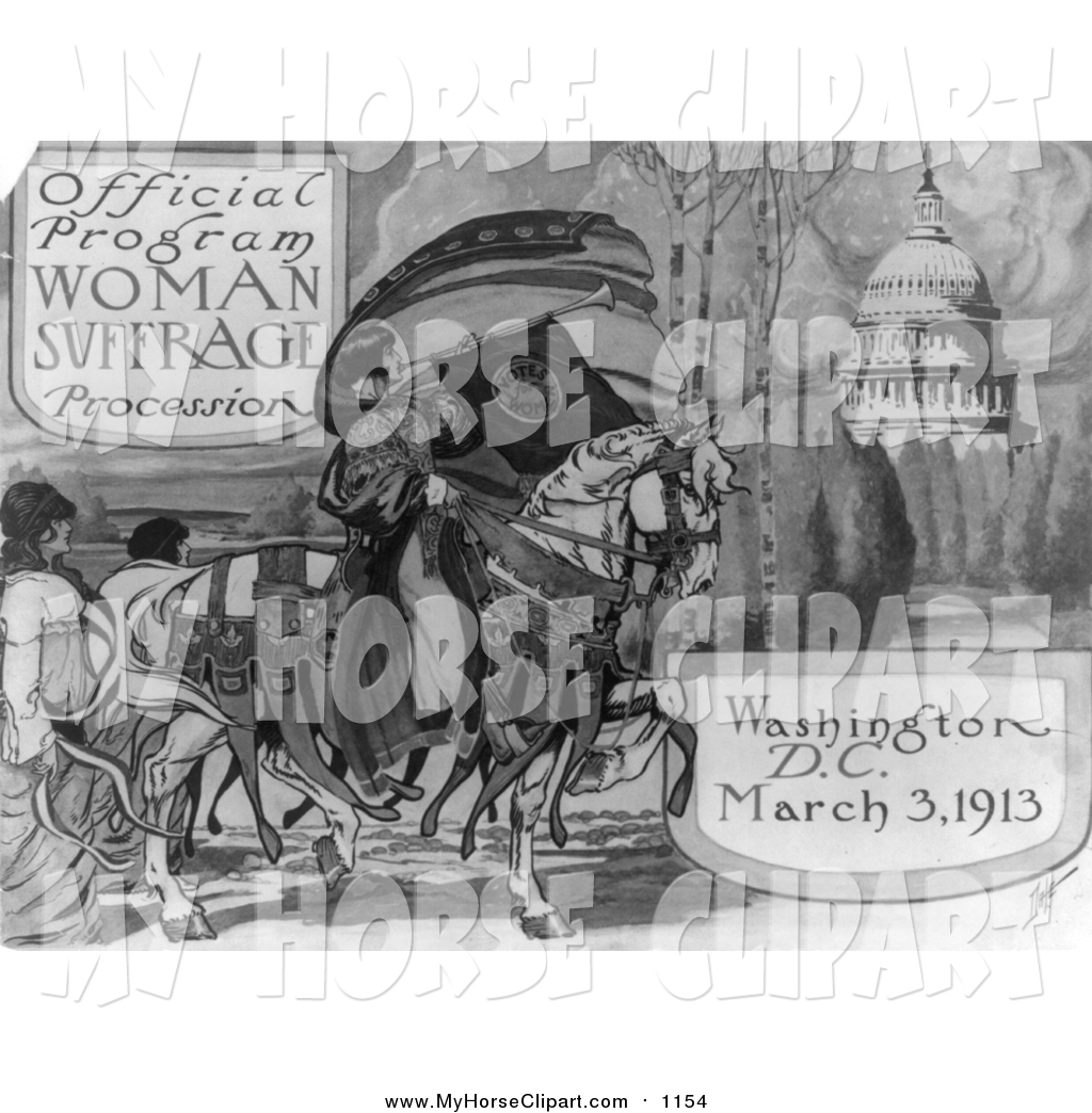 Woman Suffrage Procession Washington D C  March 3 1913 By Jvpd