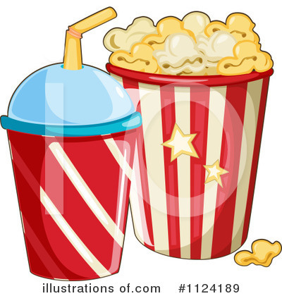 Popcorn Clipart  1124189 By Colematt   Royalty Free  Rf  Stock    