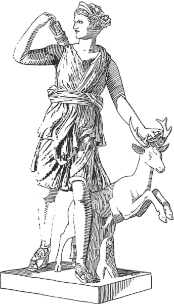 Artemis   Http   Www Wpclipart Com Religion Mythology Greek Greek 2
