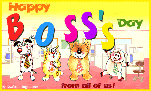 Happy Boss S Day Wishes For You  Free Happy Boss S Day Ecards   123