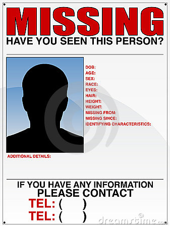 Missing Poster Quotes Missing Poster Template Quotes Missing Poster