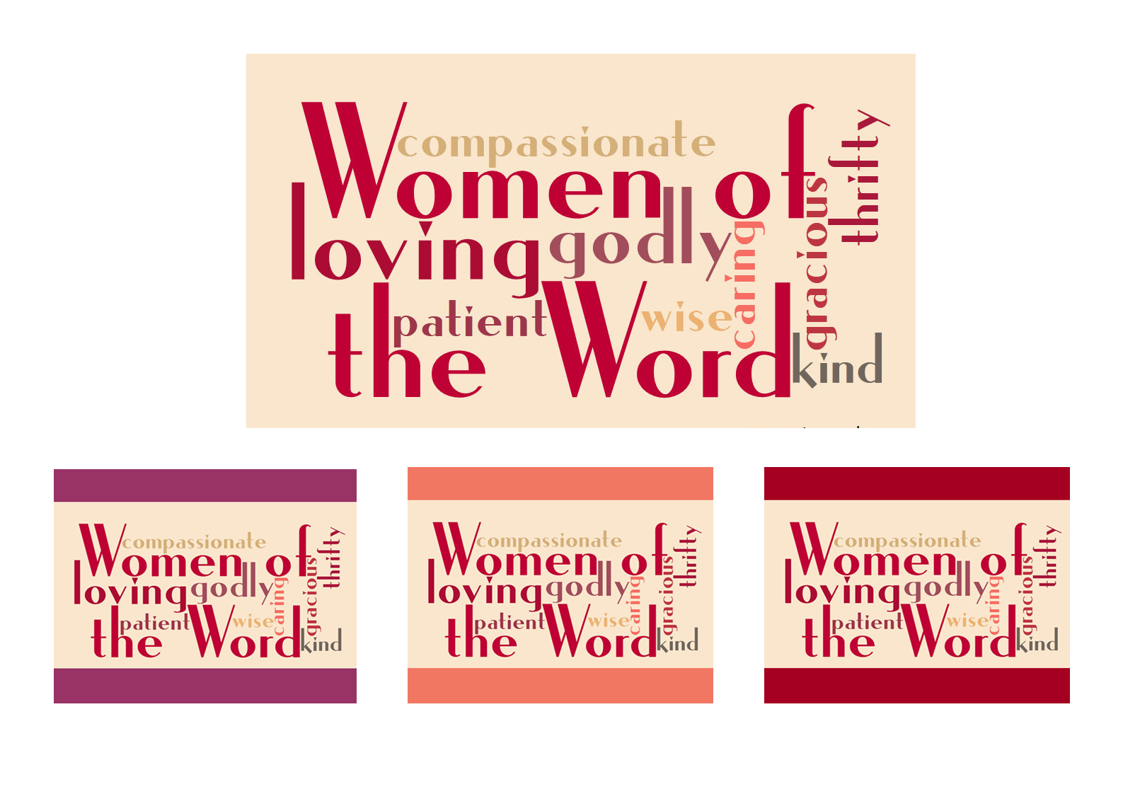 These Images Can Be Used For A Women S Ministry To Advertise Events