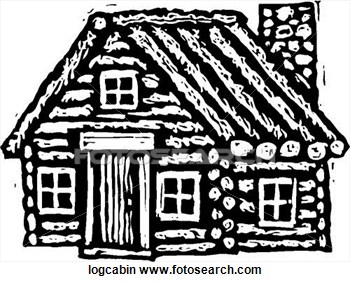 Clipart   Log Cabin  Fotosearch   Search Clipart Illustration Posters