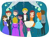 High School Prom Clipart And Illustration  15 High School Prom Clip
