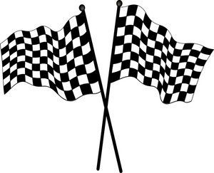     On Checkered Flag Clip Art Image Checkered Flags Used In Auto Racing