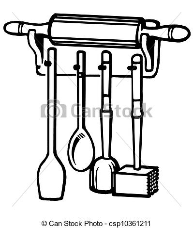 Woman Cooking Clipart Black And White   Clipart Panda   Free Clipart