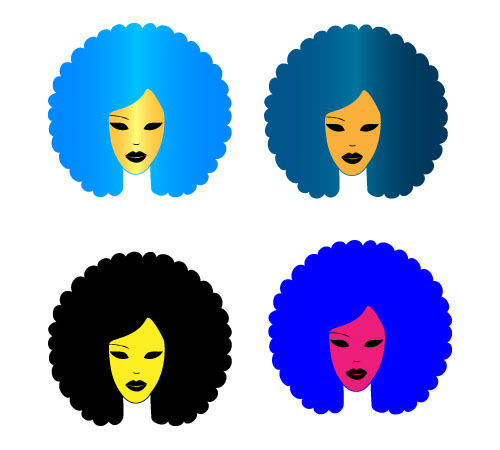 Afro Clipart Afro Hair Vector Jpg