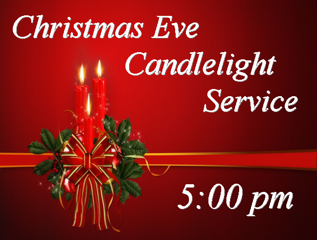 Christmas Eve Candlelight Service Clip Art