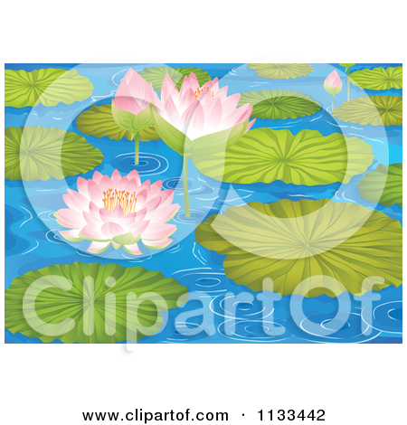 Royalty Free  Rf  Lily Pad Clipart Illustrations Vector Graphics  1