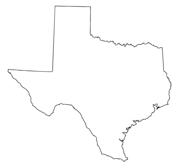 Texas Outline Texas Outline