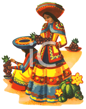Royalty Free Spanish Culture Clipart