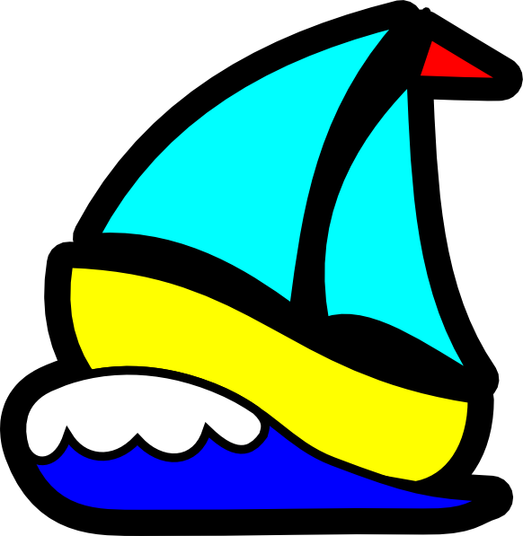 Sailboat Clip Art At Clker Com   Vector Clip Art Online Royalty Free