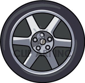 Tire Tires Wheel Wheels Ptg0108 Gif Clip Art Transportation