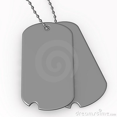 Dog Tag Clipart 3d Render Of Dog Tag