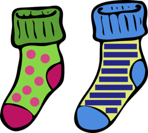 Socks2 Clip Art At Clker Com   Vector Clip Art Online Royalty Free