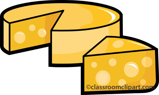 Dairy Clipart   Round Cheese 1106   Classroom Clipart