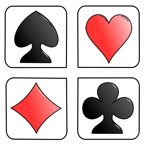 Recreation Games Card Deck Cards Symbols Playing Card Symbols Png Html