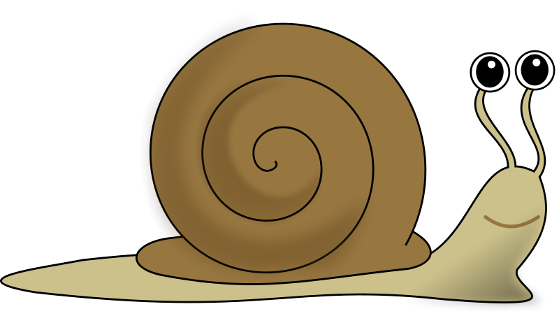 Speedy Snail Clipart