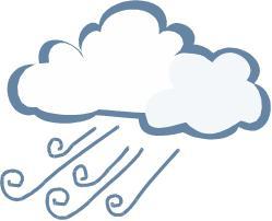 Windy Clipart Rainy Clipart Weather Clipart