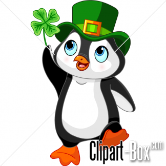 Related St Patrick S Penguin Cliparts