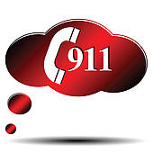 Call 911 Clipart 911 Emergency   Clipart Graphic