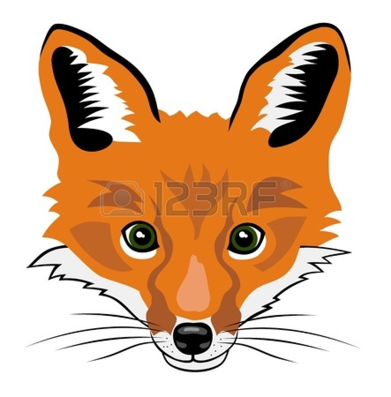 Fox Face Drawing   Clipart Panda   Free Clipart Images
